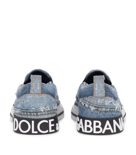 dolce and gabbana denim shoes.